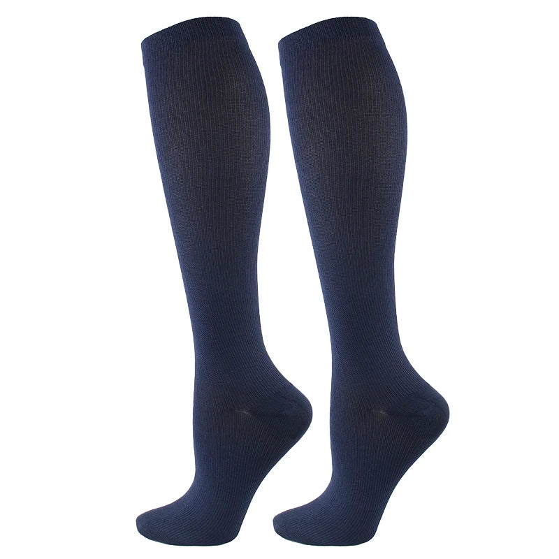 SpaceToThrive LLC™ Premium Compression Socks | 20–30 mmHg Knee High Support 
For Nurses, Travelers & Professionals