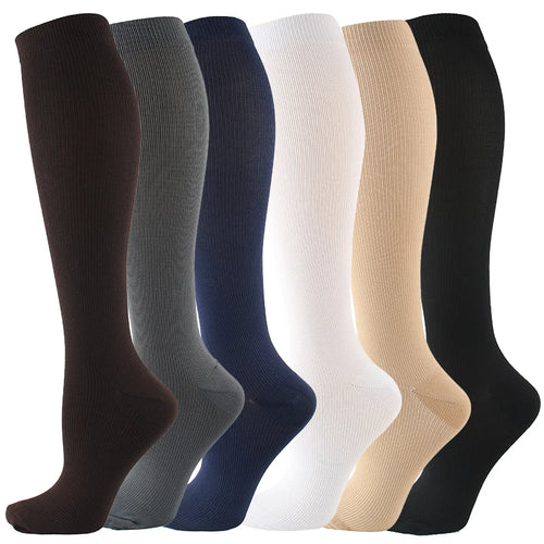 SpaceToThrive LLC™ Premium Compression Socks | 20–30 mmHg Knee High Support 
For Nurses, Travelers & Professionals