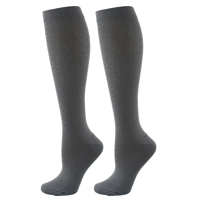 SpaceToThrive LLC™ Premium Compression Socks | 20–30 mmHg Knee High Support 
For Nurses, Travelers & Professionals